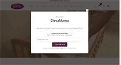 Desktop Screenshot of clevamama.com